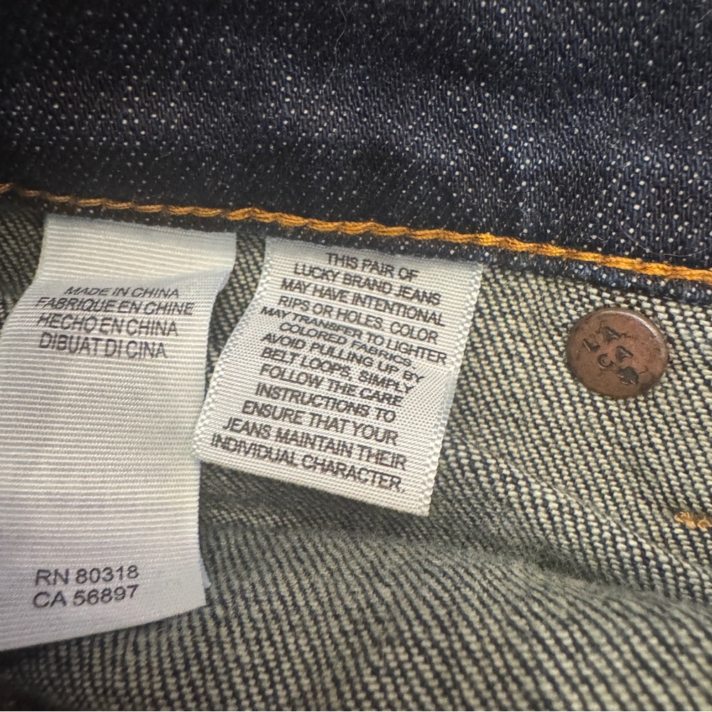 Lucky Brand Easy Rider Women’s Jeans 6/28 R‎ - Picture 10 of 11